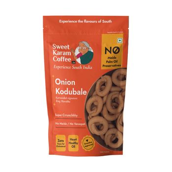 Sweet Karam Coffee Onion Kodubale/ Chakli / Ring Murukku