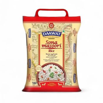 Daawat Premium Sona Masuri Rice | Medium Grain