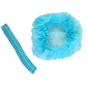 Themisto - Built With Passion Disposable Bouffant Caps For Surgical (Blue)
