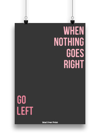 Mad Over Print Wall Poster 5 | Set of 3)