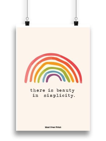 Mad Over Print Wall Poster - Assorted | Pack of 3