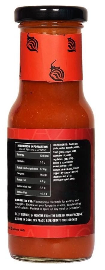 Habanero Chilli Garlic Sauce