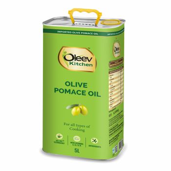 Oleev Kitchen Pomace Olive Oil | For Everyday Cooking with Vitamin A,D,E & K