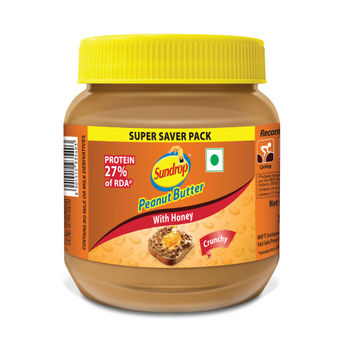 Sundrop Peanut Butter With Honey - Crunchy