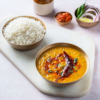 Dal Tadka & Rice            