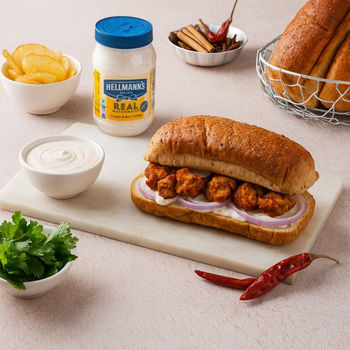 Paneer Tikka Sandwich