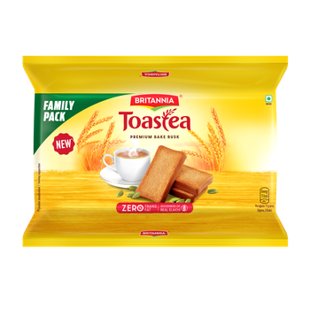 Britannia Toastea Premium Bake Rusk With Real Elaichi