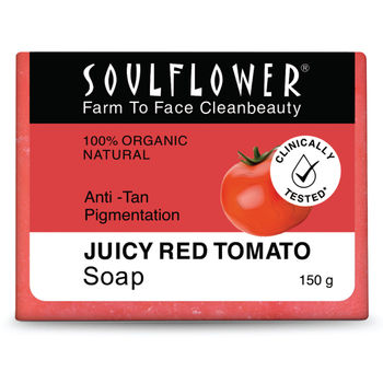 Soulflower Juicy Red Tomato Soap