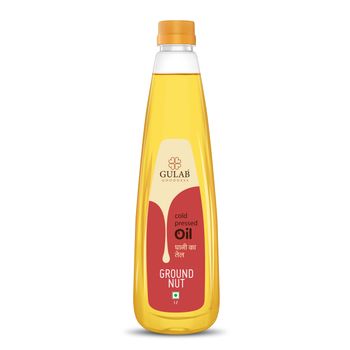 Gulab Cold Pressed Groundnut Oil Bottle