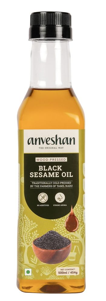 Anveshan Wood Pressed Sesame Oil | Bottle