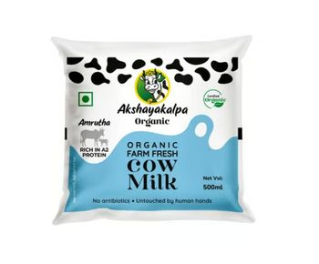 Akshayakalpa Amrutha - A2 Farm Fresh Organic Milk