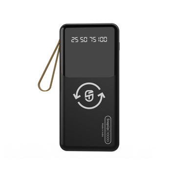 SnapUp Octane X11+ 10000 mAh Power Bank - Charcoal Black