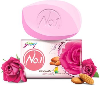 Godrej No. 1 Rosewater & Almond