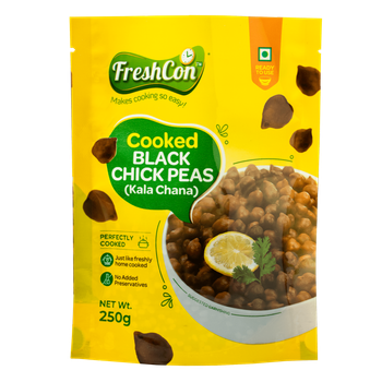 Freshcon Cooked Black Chickpeas