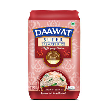 Daawat Super Basmati Rice | Long Grain