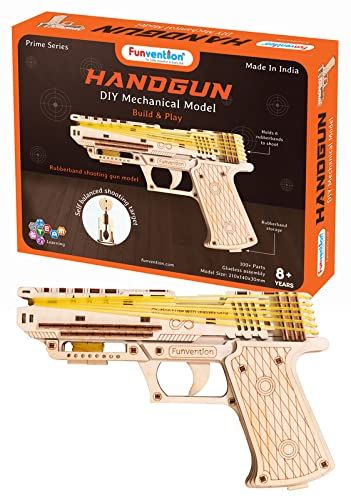 Funvention Handgun | DIY Mechanical Toy