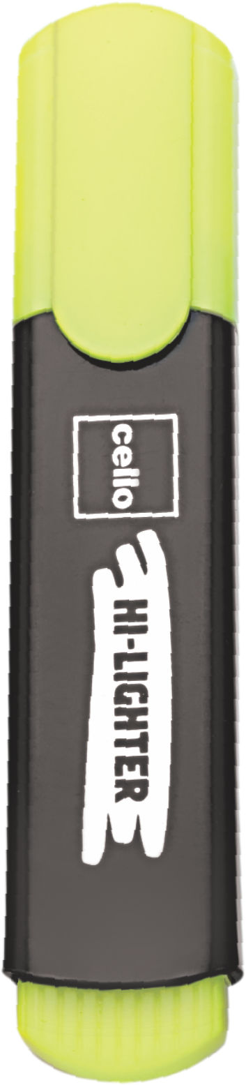 Cello Highlighter Assorted - 2 pcs Blister