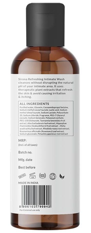Sirona Intimate Wash