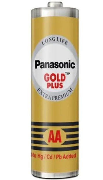 Panasonic Gold Plus AA Battery - Eco-Friendly