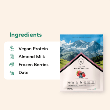 WBN Mixed Canadian Berries Plant Protein Shake
