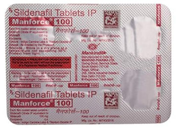 Manforce Tablet 100Mg