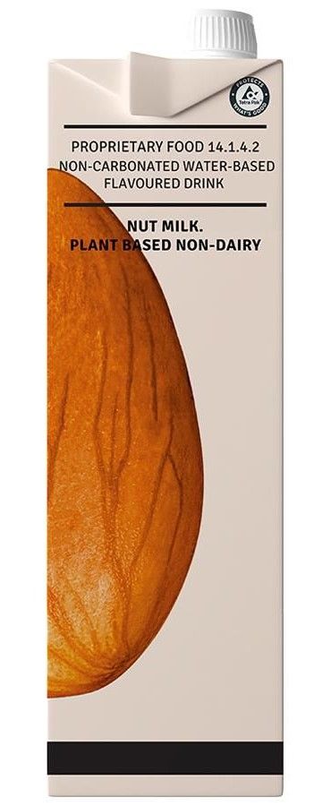 Raw Pressery Almond Milk -Unsweetend Tetrapack 1 l Combo