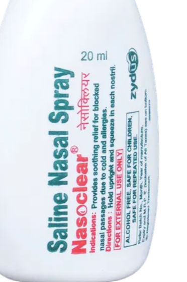 Nasoclear Saline Nasal Spray