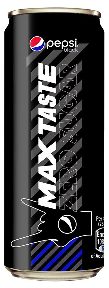 Pepsi Black Soft Drink Can 250 ml Combo
