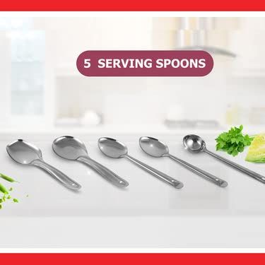 Klassi Kichen 20Pc Copper Bottom Cookware Set