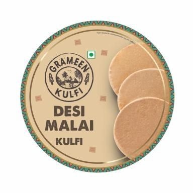 Grameen Slice Kulfi Desi Malai 3 Slices 270 ml Combo