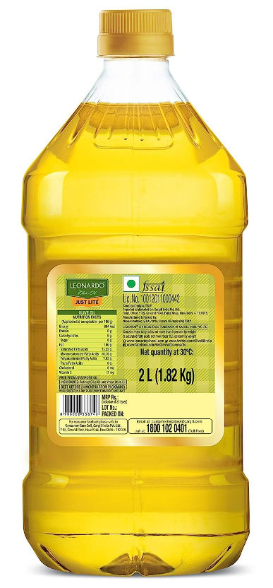 Leonardo Extra Light Olive Oil Bottle