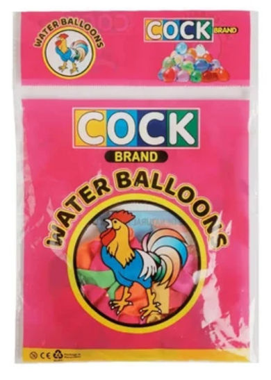Water Balloons Assorted Colors (Manual Fill)