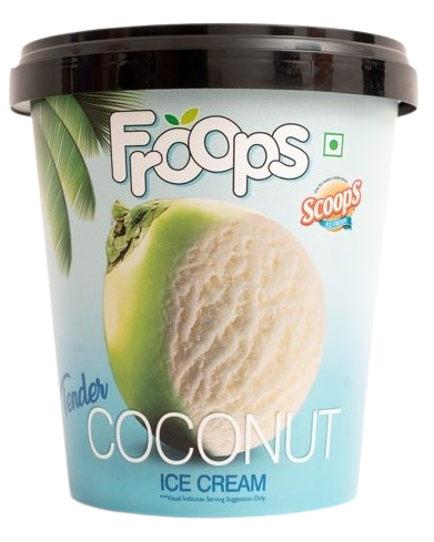 Scoops Froops Tender Coconut Ice Cream Tub