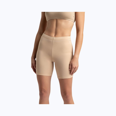 Jockey Women's Solid Cotton and Elastane Shorties | Skin - L
