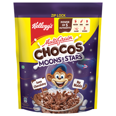 Kellogg's Multigrain Chocos Moons & Stars