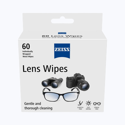 ZEISS Unisex Cellulose Fiber Lens Wipe | White - Standard