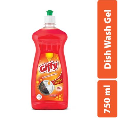 Giffy Turbo Boosters Natural Mild Fragrance Dishwash Liquid Gel