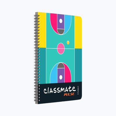 Classmate PULSE Notebook - 240 X 180 mm, 300 Pages, Unruled - Assorted