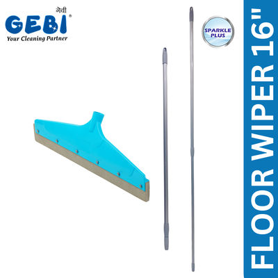 Gebi Sparkle Plus Lord's Floor Wiper 16 inch | Telescopic Handle