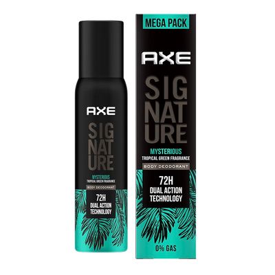 Axe Signature Mysterious Deodorant | 72H Freshness | Tropical Fragrance | For Men