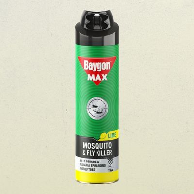 Baygon Max Mosquito And Fly Killer Spray, Lime Fragrance