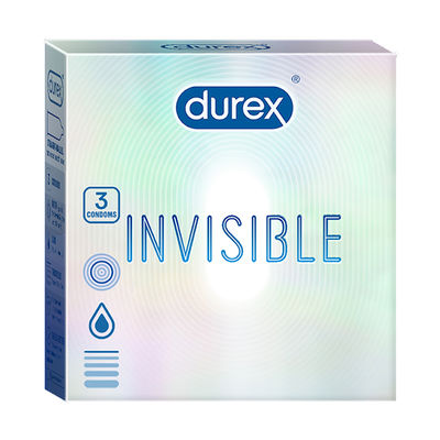 Durex Invisible Condom - Super Ultra Thin Condoms