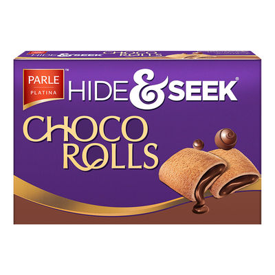 Parle Hide & Seek Chocolate Choco Rolls | Trans Fat-free