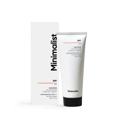 Minimalist SPF 50 Sunscreen