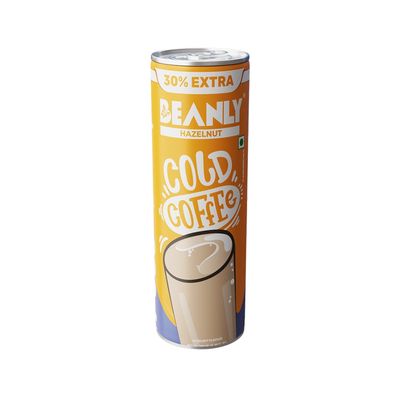 Beanly Hazelnut Cold Coffee