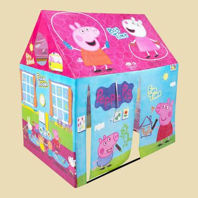 Itoys Peppa Pig Theme Play Tent House For Kids 5 Years And Above Play House For Girls And Boys