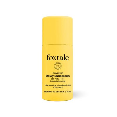 Foxtale Niacinamide Dewy Sunscreen For All Skin Type Spf 70 Pa++++ | No White Cast |Men & Women