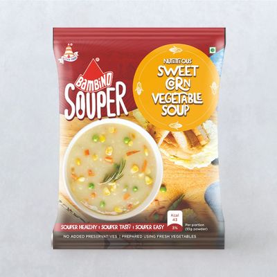 Bambino Sweet Corn Veg Soup