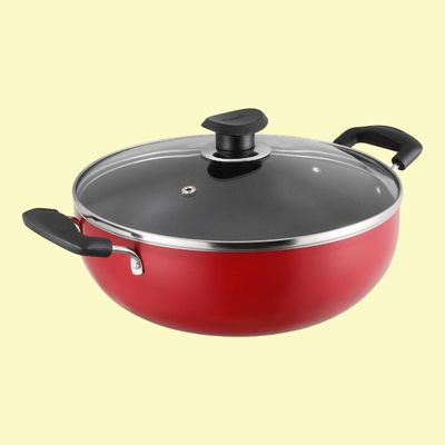 Vinod Inducto Deep Kadahi With Lid (24 Cm)