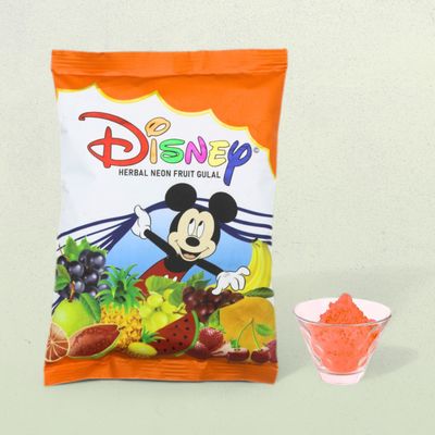 Disney Herbal Holi Gulal - Orange | 80 g